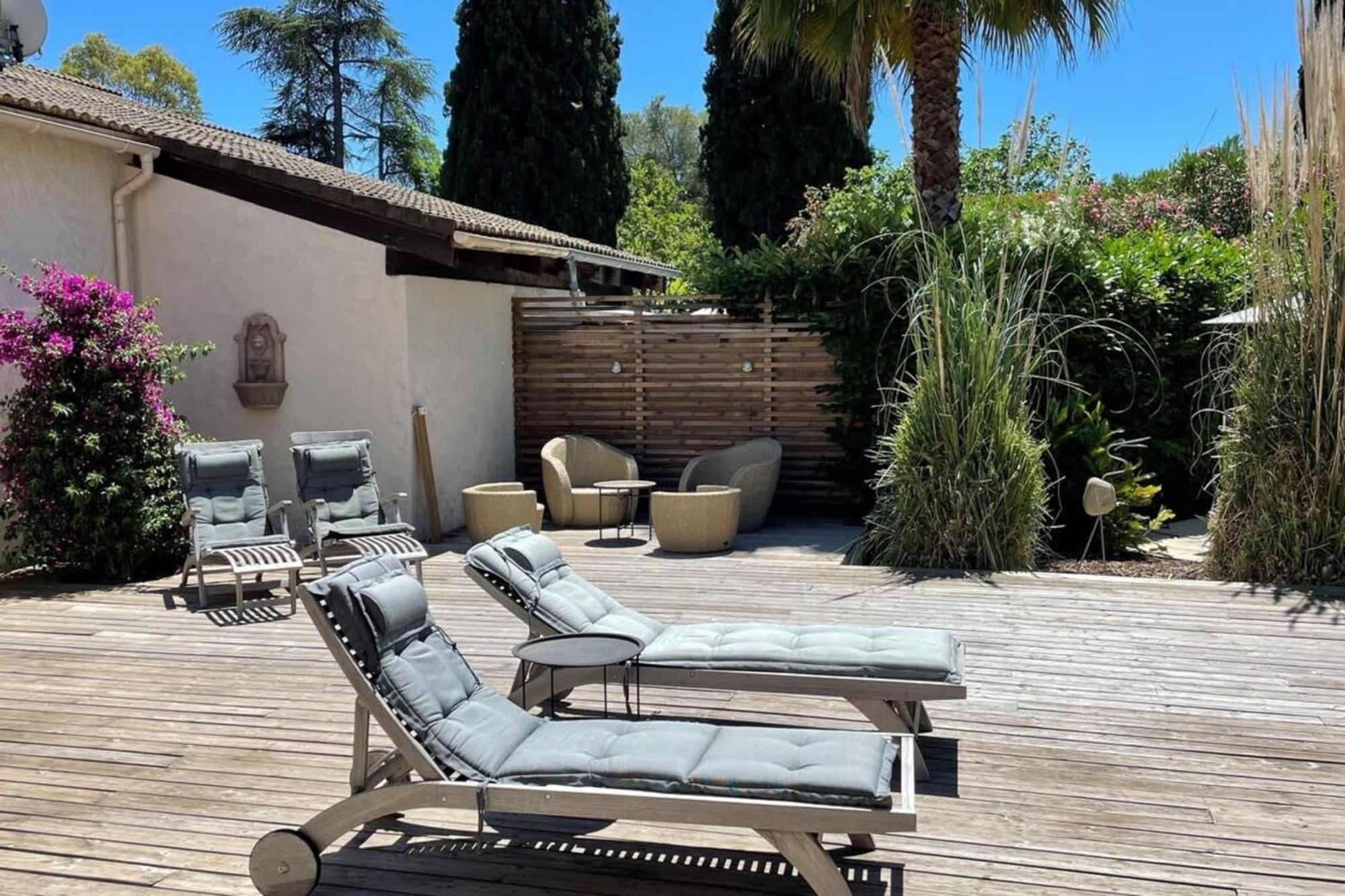 Belle villa 4 chambres - jacuzzi privatif - piscine Biot Esterno foto